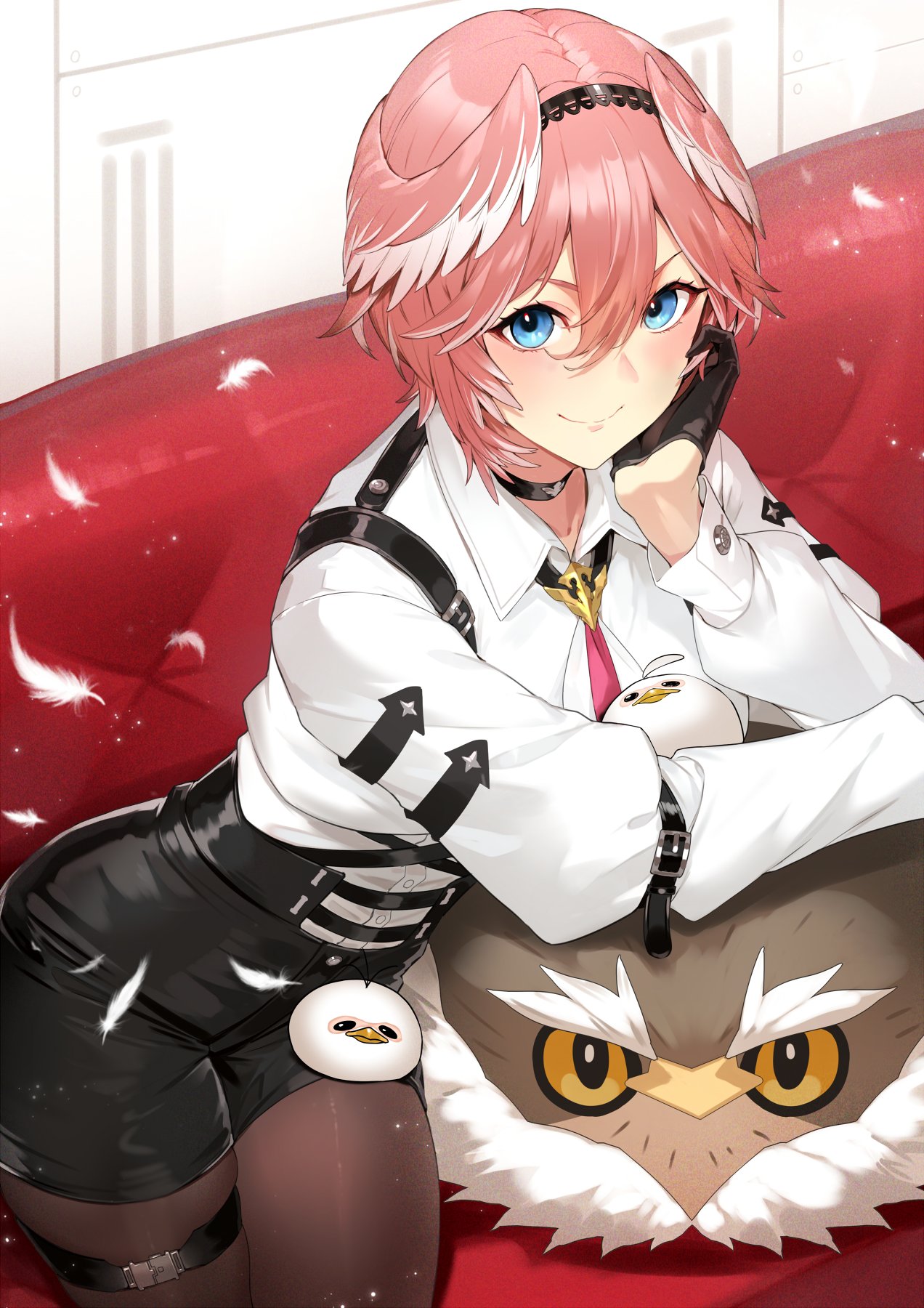 鷹嶺ルイ かかげ先生 タペストリー ギフト】 鷹嶺ルイ_等身大「アイドル衣装」タペストリー_C105