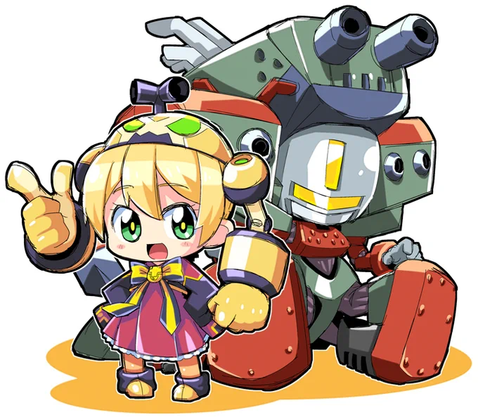 せっかくだから好きなメダロットの自作イラスト貼っておこうね 