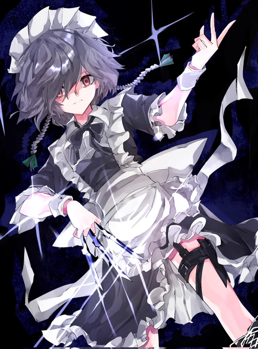 #東方Project 
咲夜さん!! 