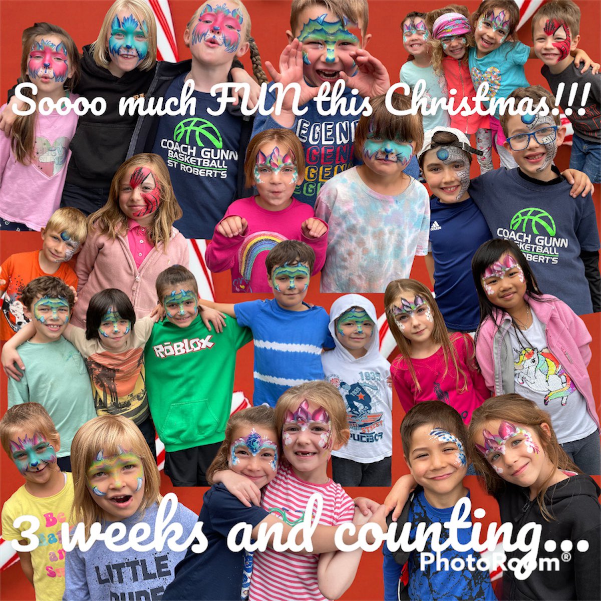 coachgunnbball's tweet photo. ONLY 3๏ธโฃ weeks and counting... Sooo much FUN this Christmas!!!
#ChristmasHolidays #SchoolHolidays #ComeAndJoinInTheFUN #FEASTiveFUN #activekids #healthykids #kidsfitness #multisport #fun #happykids #kidssports #Bentham #Bingley #Harrogate #Knaresborough #Preston #York https://t.co/aUKwflZa3W