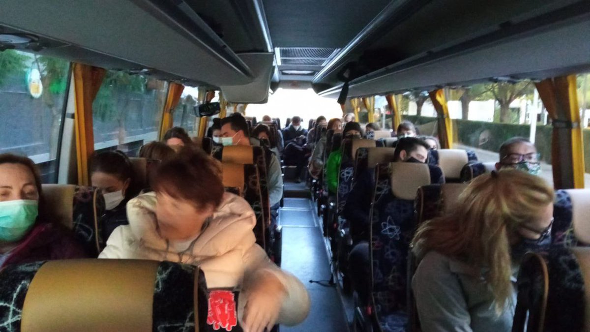 CgtEduHuelva's tweet photo. De camino a #Valdelamusa para celebrar la Jornada #RePuebla junto a las compañeras de #EcologistasEnAcción, #PiesEnLaTierra, #AldeasUnidaa, #LaZarza para contribuir a la recuperación de la zona afectada por #Incendio #Almonaster, en apoyo del #MundoRural y #TrenPublicoYSocial https://t.co/oHWLdAK01S