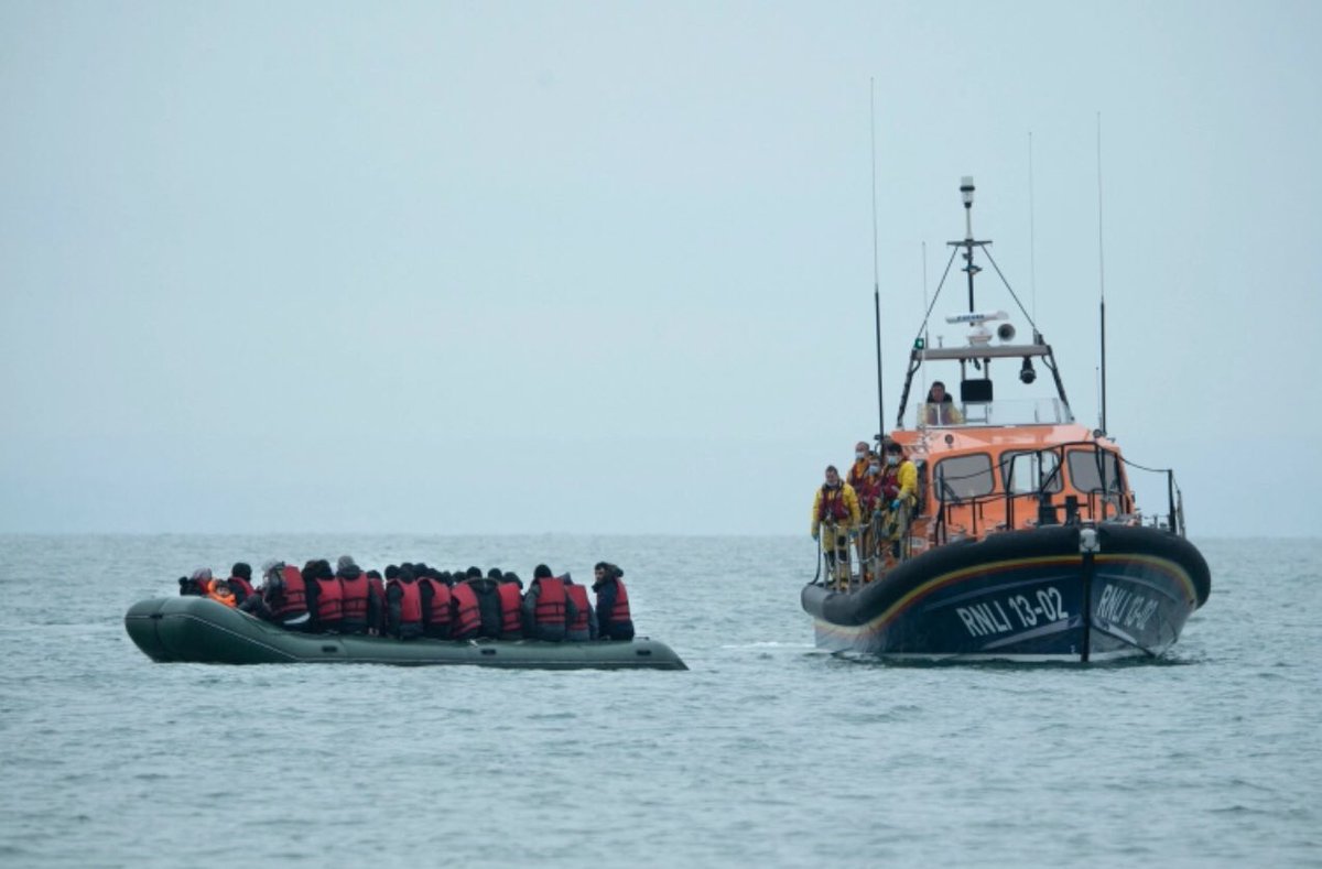 RichardJMurphy's tweet photo. I have been a supporter of the RNLI for almost as long as I can remember. And I have never been more proud of what it does than now. https://t.co/ZJMlA74kdk