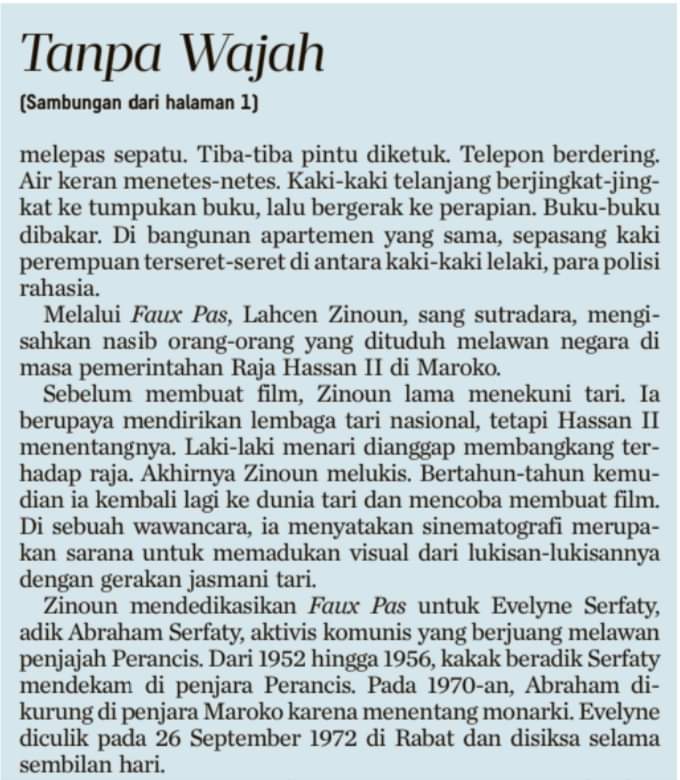 InstitutUngu's tweet photo. Another reflection (essay) about Norwegian play  'Waktu Tanpa Buku'  translated by Faiza Mardzeki @faizamardz in national daily newspaper Kompas by Linda Christanty

@NorwayAmbIndo @Norwegianbooks https://t.co/OqKVcQOFT1