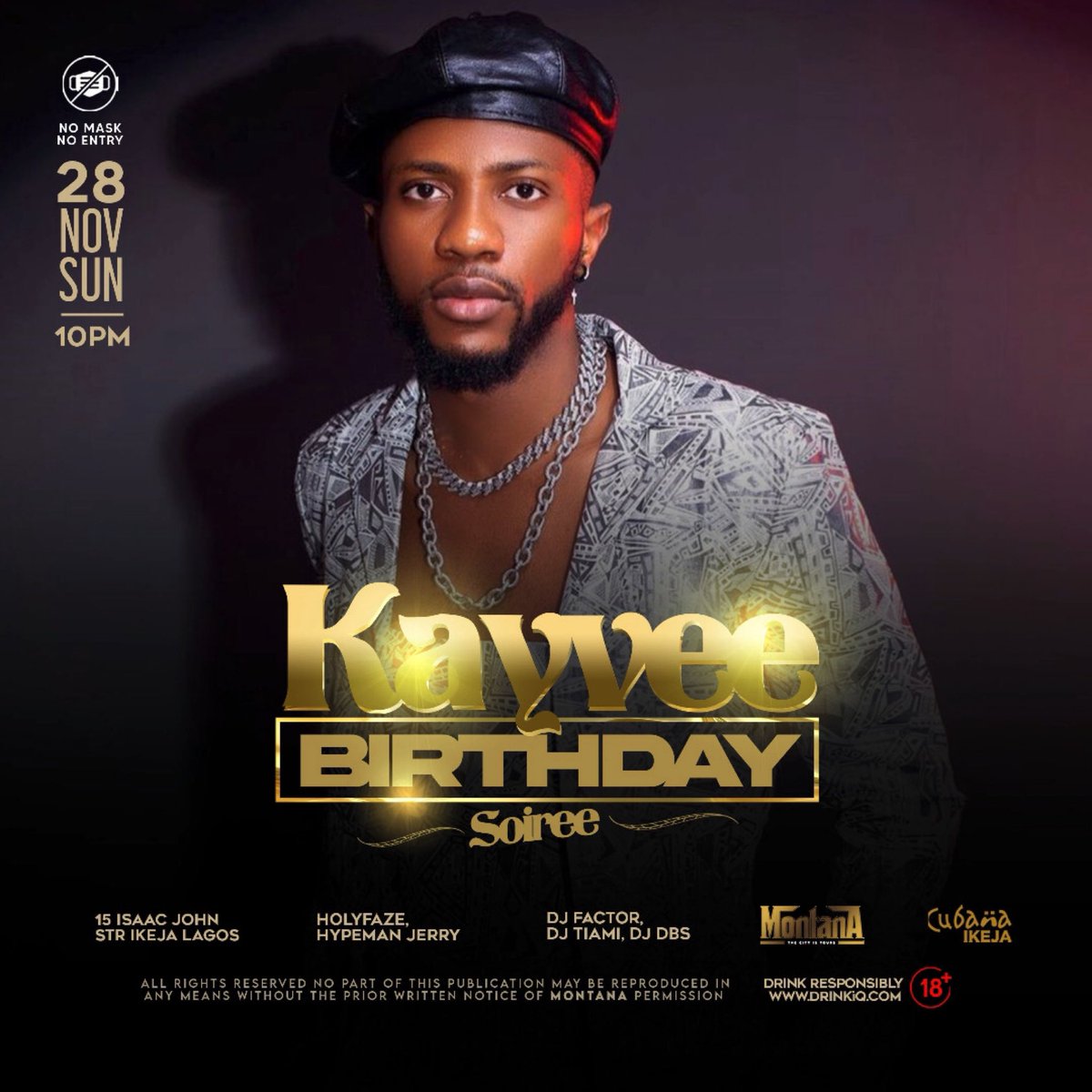 MrKayVee's tweet photo. #KayVeeFC⚡️stand up! It's my birthday tomorrow. Make it a date with me. It will be LIT!!!🕺🏾💛🥳🎉 https://t.co/ECANEb9Yz5