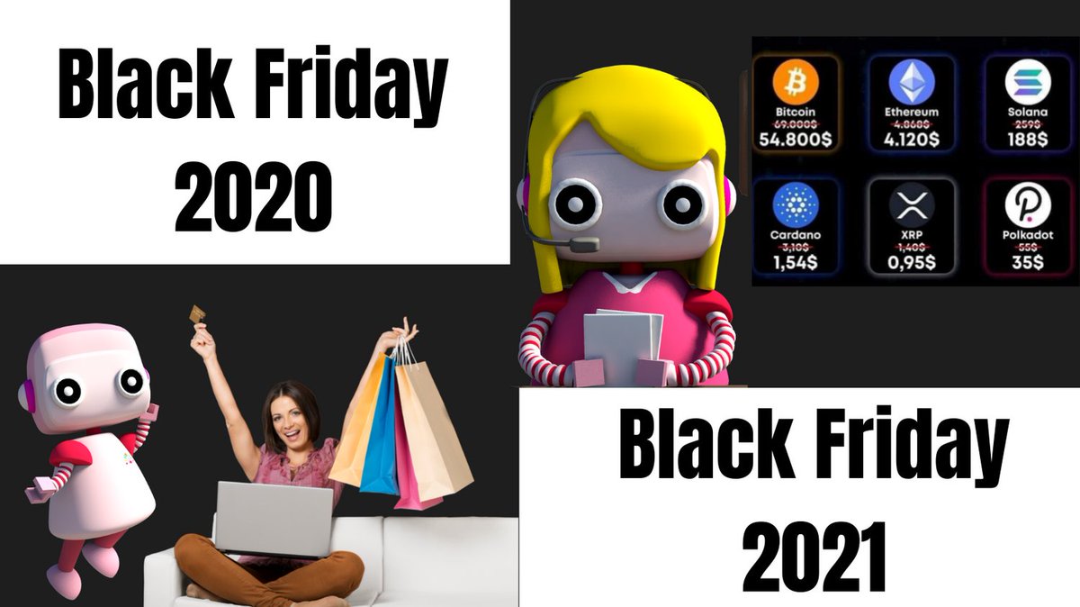HappyFitVegan's tweet photo. LOL....the difference between #blackfriday2020 and #blackfriday2021

#BOFD #buyonthedip #btc #eth #ada #sol #sand #avax #matic #xrp #crypto #nft #cryptocurrency #cryptowhale https://t.co/juSnMb8O2b