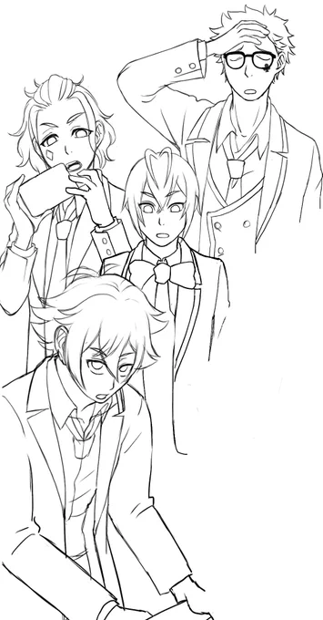デュ誕用に描いてたけど
ボツになったのが
出てきたので供養🙏

らびゅるは1人描くと
結果全員描くことになるから
ハードル高いんじゃ…😫 