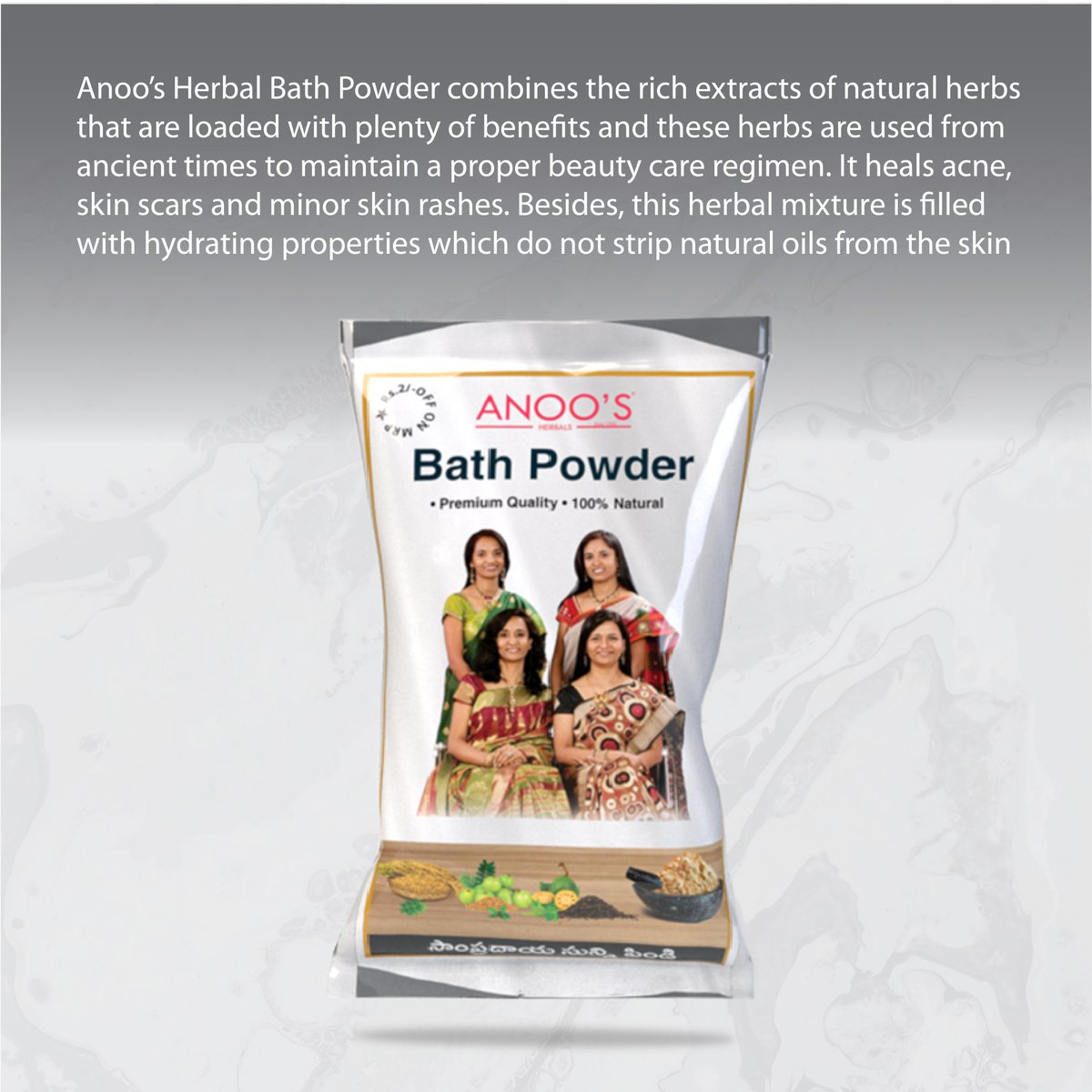AnoosIndia's tweet photo. Anoos Bath Powder Improves Skin Elasticity 
Buy Now:https://t.co/kUjEhxo44y 
#Anoos #AnoosProduct #BathPowder #SkinCare #beauty https://t.co/KBUv6UGhZX