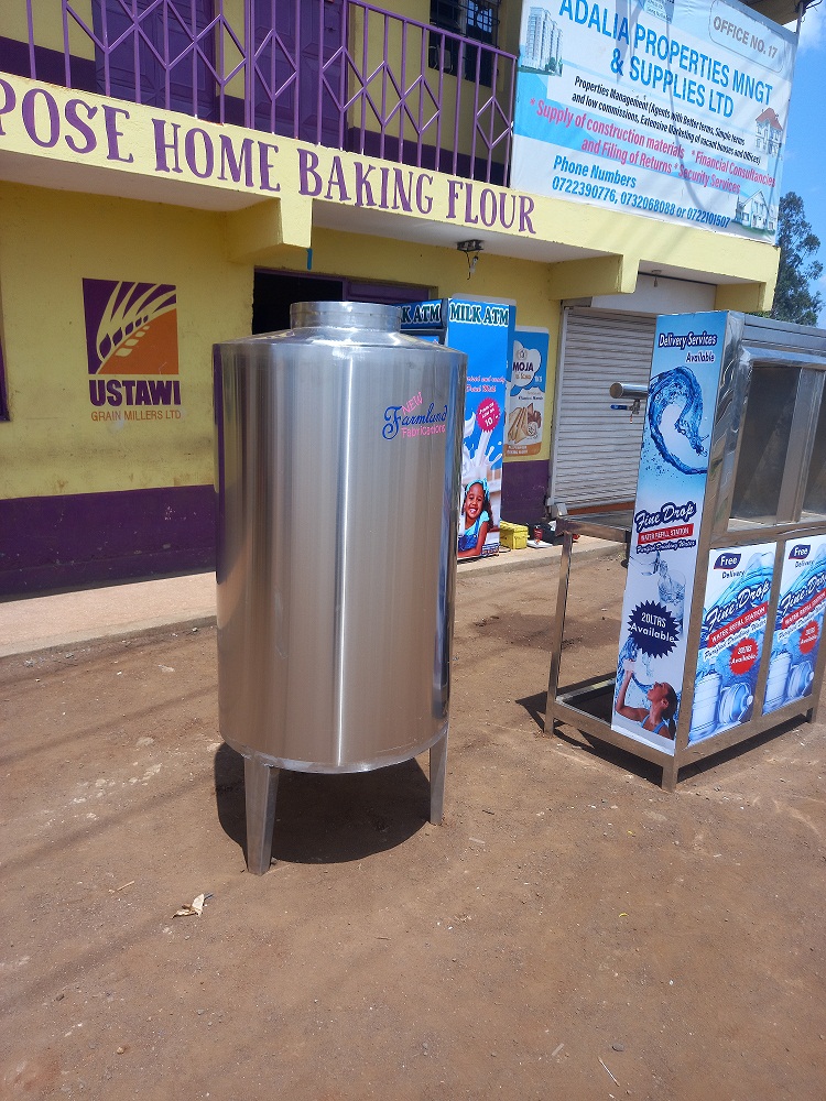 newfarmfab's tweet photo. @amerix We sell water purification machines, pasteurizers, cooling tanks, work tops, storage tanks and kitchen appliances.
Location; RUIRU.
Our prices are negotiable for most of our pr.oducts.
We do delivery Countrywide.
Contact us via 0725866476 for orders and inquiries https://t.co/6pof8VFxLt
