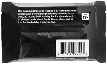 tanungtt's tweet photo. Cards Against Humanity: Seasons Greetings Pack.

--> https://t.co/Oltx6OKEEP

#WhatCAHWants #CAH 
#CardsAgainstHumanity https://t.co/LIsgSpGENf