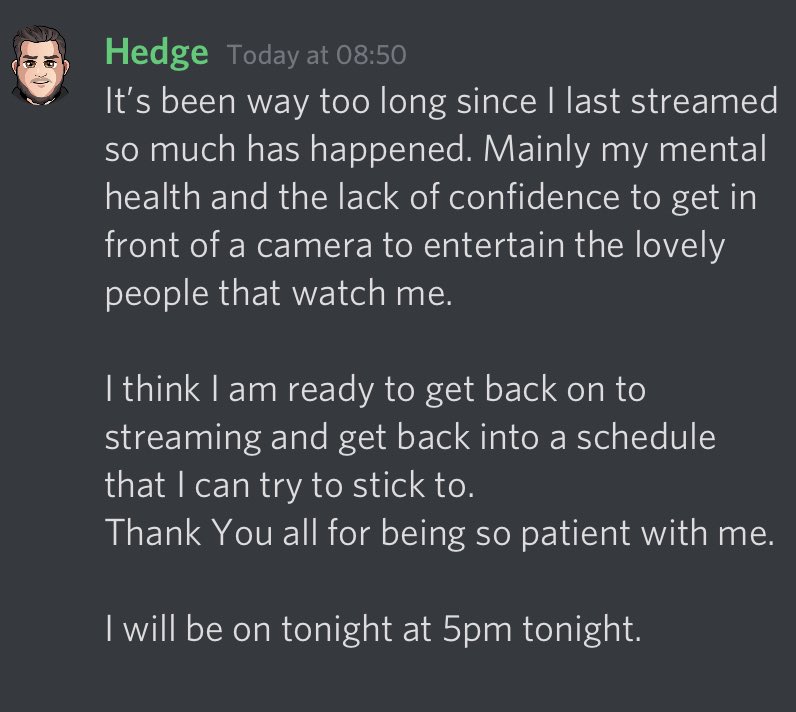 Hedgehog_Head1's tweet photo. #twitch #gamer #MentalHealthMatters #MentalHealthAwareness #depression #LGBTQ #community #Discord #TwitchStreamers #SupportSmallStreamers #gaming https://t.co/uY53zwTxLI