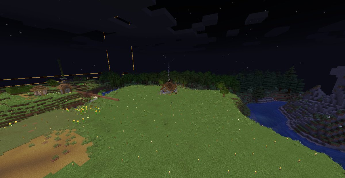 bionicksuppa's tweet image. Bendito sea el evento de 3 días de oscuridad en @MinecraftiaSmp !! a zombificar a todos los aldeanos e iluminar toda la zona.♥