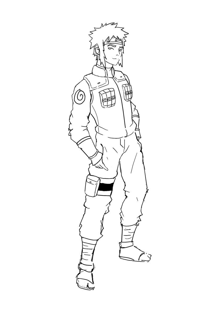 DavidUng8's tweet photo. My first fanart of the Fourth Hokage: Minato Namikaze.
Ps. the Uzumaki symbol on his arm is a bit inaccurate. Coloured version in the next post.
#minato #Namikaze #NARUTO #uzumaki  #NarutoShippuden #FANART #anime #hokage 
@Naruto_Anime_EN
@Boruto_EN
@shonenjump https://t.co/OXWXGr5iXg