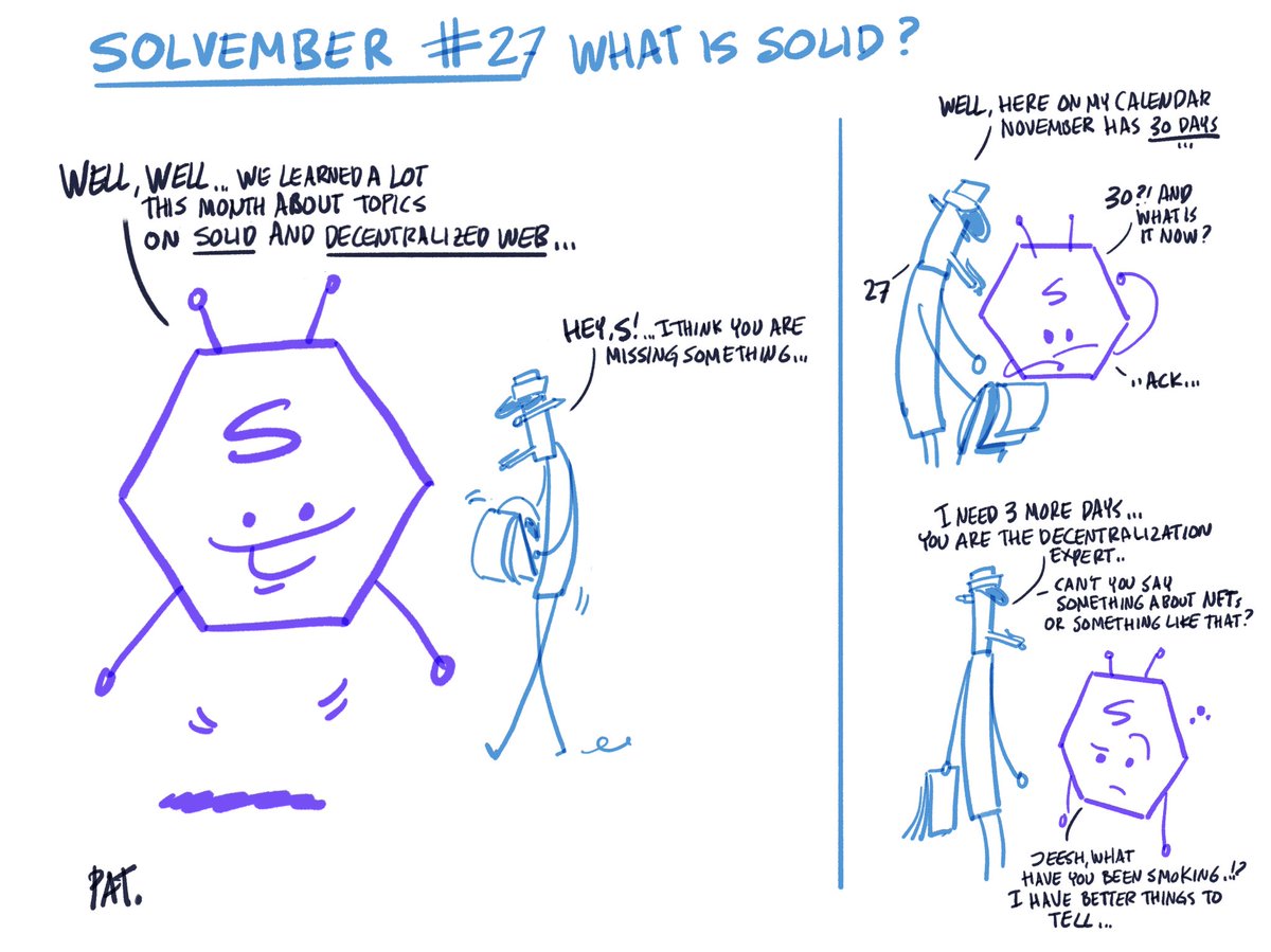 hochstenbach's tweet photo. Day 27 of #Solvember #decentralized #web on Saturdays we read the @destandaard newspaper opinion articles how #Web3 and #nfts will take over the world. https://t.co/ueXaCZVy2U
