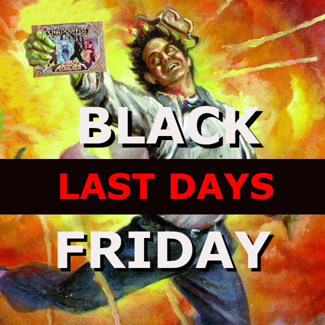shadowfistccg's tweet photo. #blackfriday Last days!!!
Exploit this weekend doing your #shadofist shopping 💪💪💪💪
.
.
.
.
.
#boardgames #boardgamegeek #boardgamer #boardgamesofinstagram #boardgamesgeek #cardgames #instaboardgame  #boardgamerlife #boardgamephotos #tccgames 
#juegodecartas #tabletopgames https://t.co/bpiopQPNCV