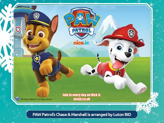 LutonBID's tweet photo. #LightingupLuton has been cancelled ๐ง๏ธ but PAW Patrolโs Chase & Marshall will still be making personal appearances between 1.15-4.15pm TODAY, 27 Nov ๐
See them in the warm and dry foyer of @Luton_Galaxy instead. Donโt forget your camera! https://t.co/IDELAtFeSQ