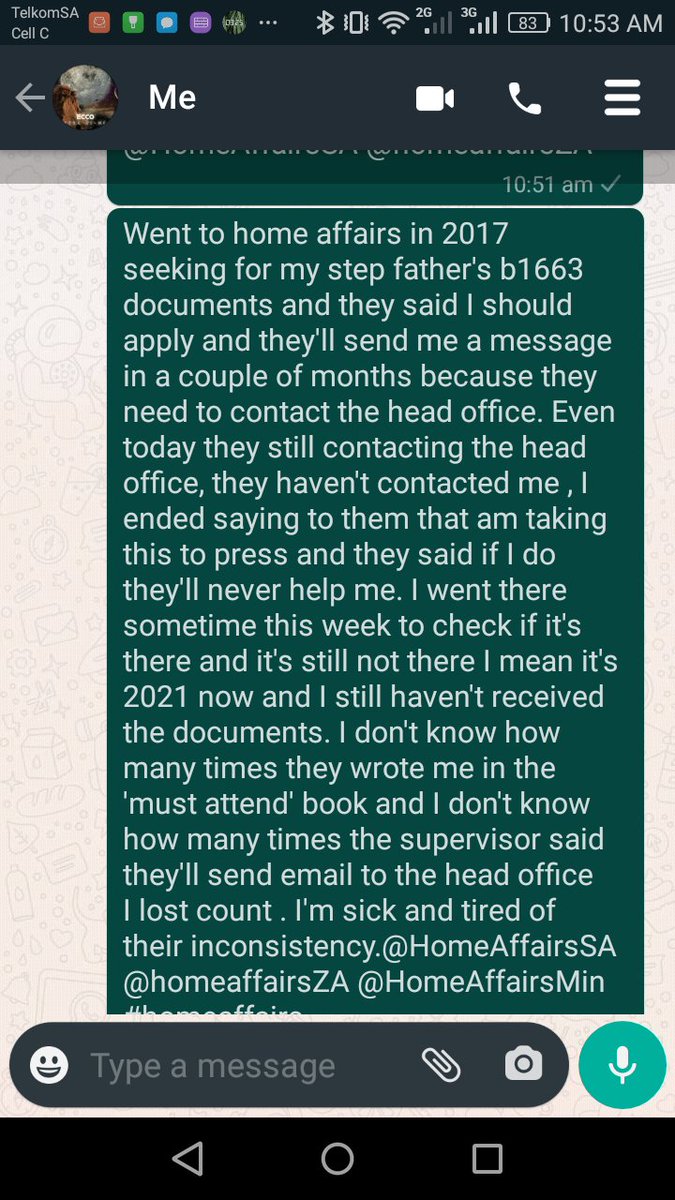 mphoblessing7's tweet image. Tired of home affairs inconsistencies and lies
@HomeAffairsSA @homeaffairsZA
@HomeAffairsMin
#homeaffairs