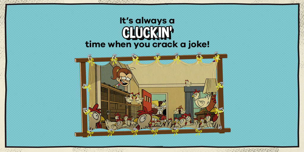 NickHDplus's tweet photo. If puns are what you love, you might be Luan Loud!
Don’t forget to watch The LoudHouse everyday at 10 AM only on Nick HD+
#TheLoudHouse #LuanLoud #NickHD+ #Nickelodeon https://t.co/V6QMU7Qk5a