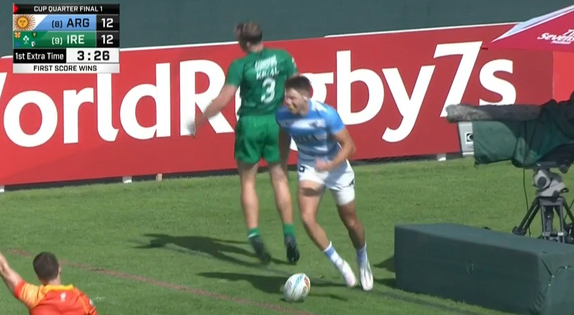 #LosPumas7s están en las semifinales de #Dubai7s: con un try de Tomás #Lizazú en tiempo extra, derrotaron 17-12 a #Irlanda. 

7:18 ARG jugarán frente a #Sudáfrica. 

¡Mirá todo el torneo en VIVO en #StarPlusLA! 

-> dis.la/RugbyWorldSeve…

#MiraloEnStarPlus