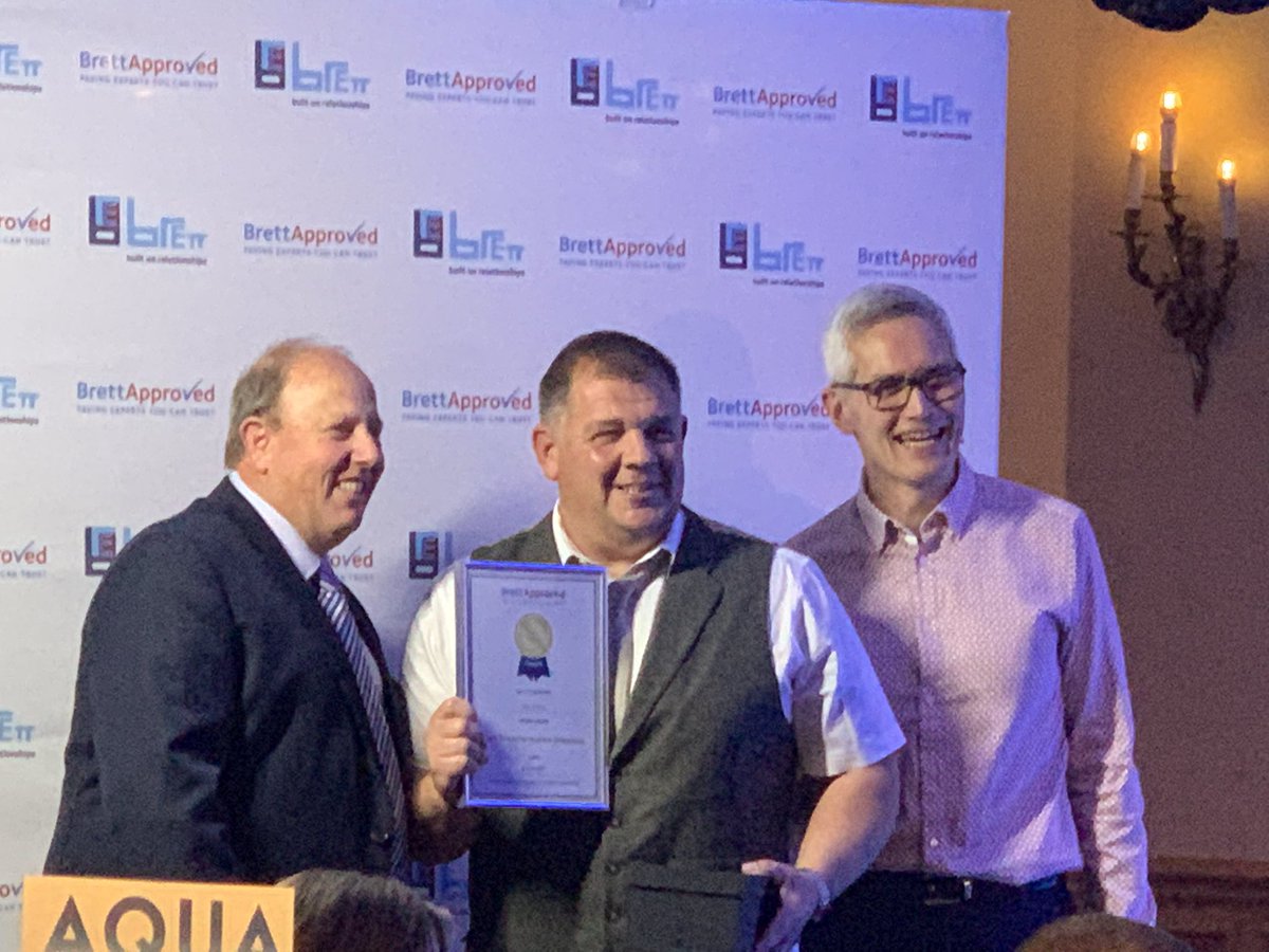 Nice to win best driveway transformation @Tweets_by_Brett