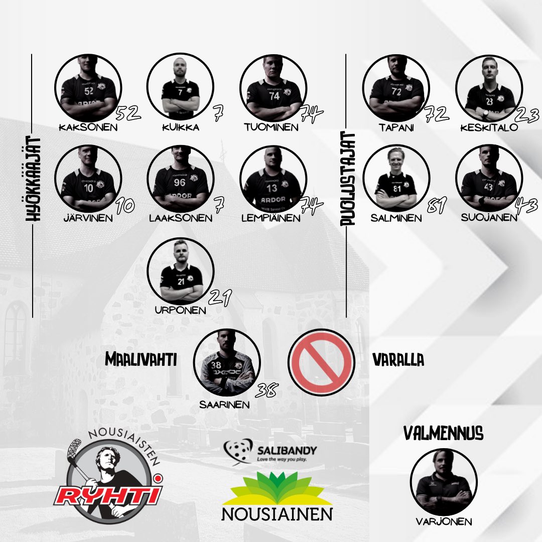 Speldagen! Vastassa miehet saarilta. Veikkauksia, kuinka käy? #nousiaistenryhti #salibandy