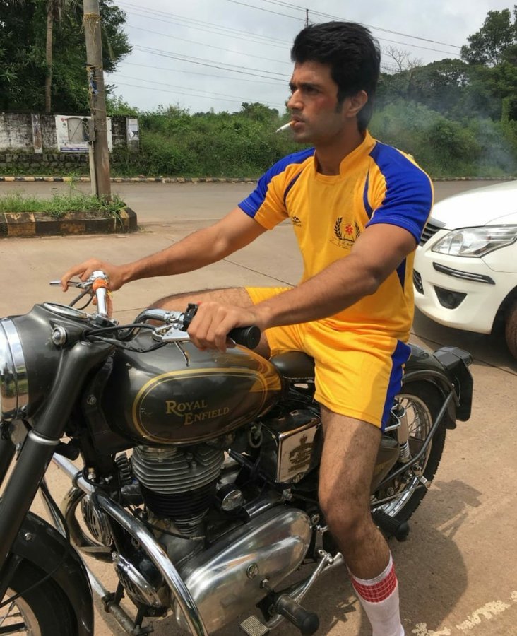 Unseen still 😻 <a href="/TheDeverakonda/">Vijay Deverakonda</a> 
#Arjunreddy 
#liger