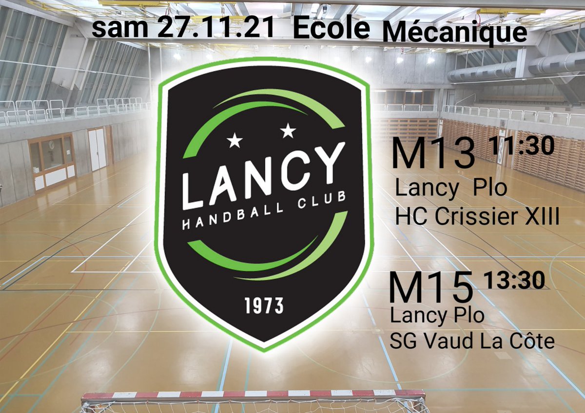 HbcLancy's tweet photo. ⚠️Jour de match ⚠️ https://t.co/YOzEyp4t0G