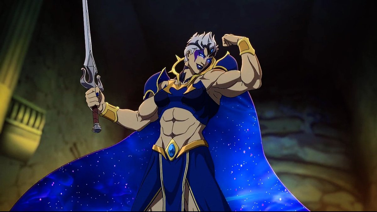 ledatoons13's tweet photo. #MotuRevelation spoilers #MOTUSpoilers //
God *is* a woman https://t.co/7V72zEZJom