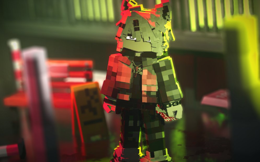 Mebig(메빅) on X:  #Minecraft #Mineimator  #Mine_imator #wallpaper #render #character #video   / X