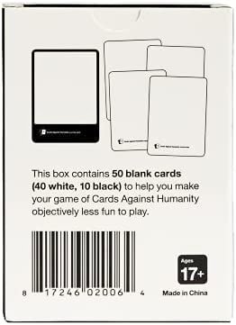 sukawatg's tweet photo. Cards Against Humanity: Your Dumb Jokes; A Pack of Blank Cards for Your Own Terrible Ideas.

--> https://t.co/i0HA2SkXO9

#WhatCAHWants #CAH 
#CardsAgainstHumanity https://t.co/9vZoTo3Tbo