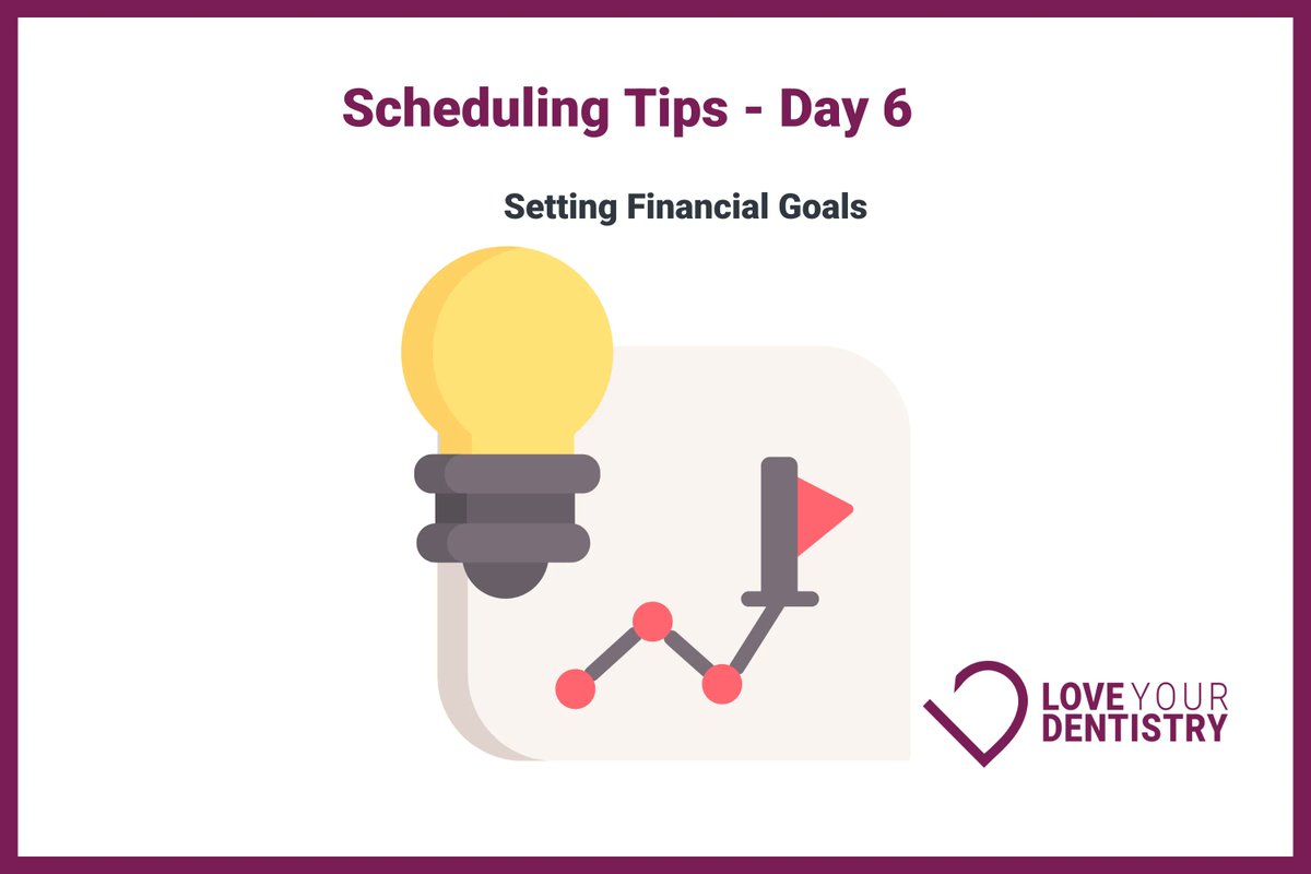 7 Days to Efficient Scheduling - Day 6 Setting Financial Goals

Every business including a dental practice needs financial goals.  our scheduling system marries accommodating patients with financial measures.

Do you know your daily financial goal?