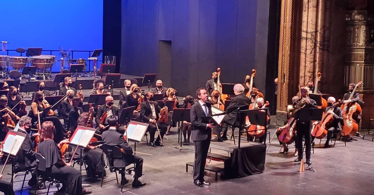 operamarseille's tweet photo. Hier soir superbe concert de @OrchMarseille
Remarquables @cyrille_dubois #JulienDesplanque #XavierChatillon dirigés par #LawrenceFoster
@marseille @aforchestres #vivrelaculture #culturepourtous https://t.co/JjrFilYfRC