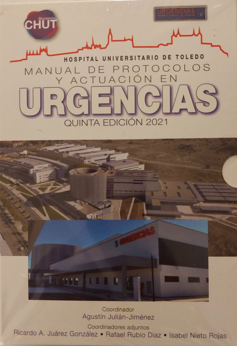 PabloHerrero71's tweet photo. Regalos que se agradecen y se aprecian mucho de un amigo y un ejemplo cómo persona, investigador, docente y médico de urgencias, el Dr. Agustín Julián. El mejor manual de Urgencias. Gracias. @SEMES_ @infurgsemes https://t.co/oIPUVSC34x
