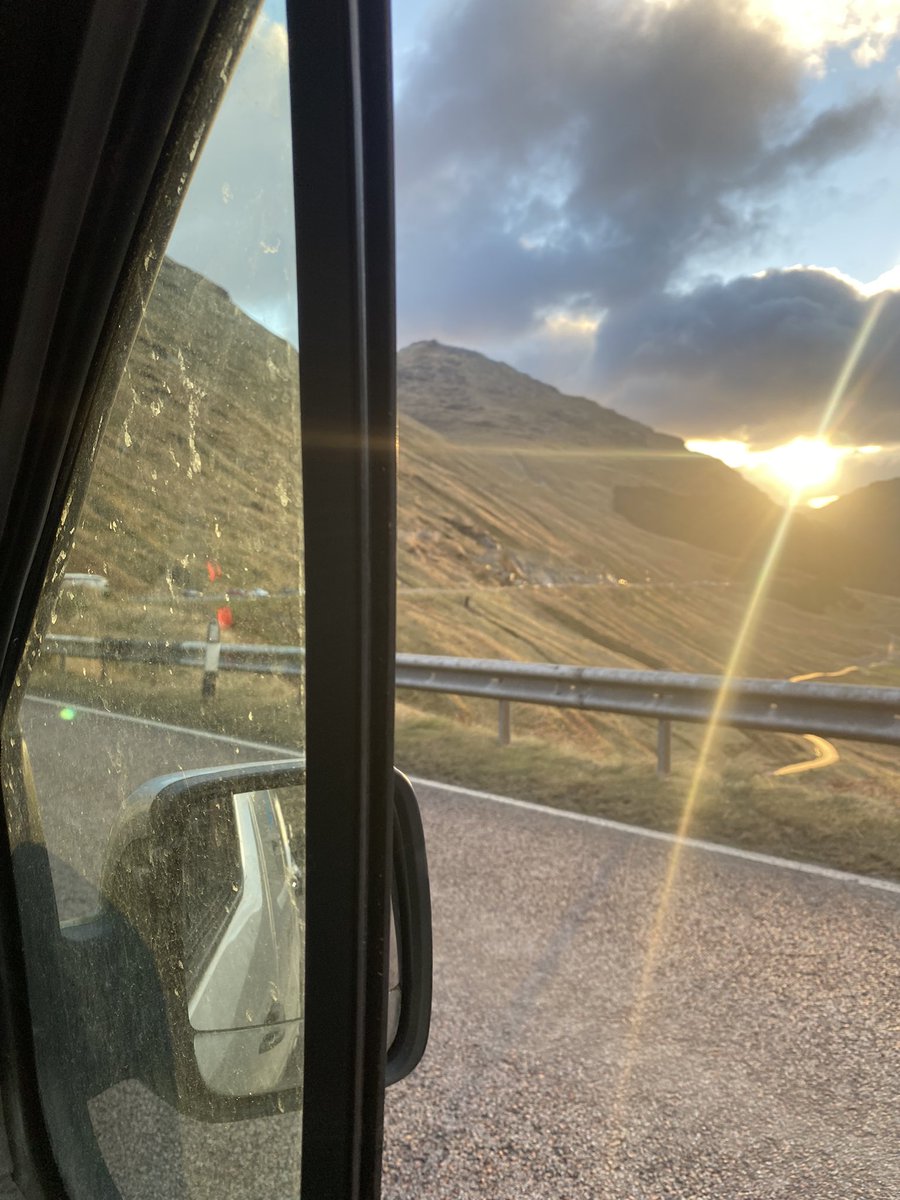 MarineBlast's tweet photo. The very real and harsh reality of trying to get to work #Argyll via 83 a lost day again - grid lock I’m curious to know if this is the solution that @scotgov @ScotGovFM have been working towards - if you can’t even get to work on a Sat morning we’re a third world country https://t.co/bMp8M466wX
