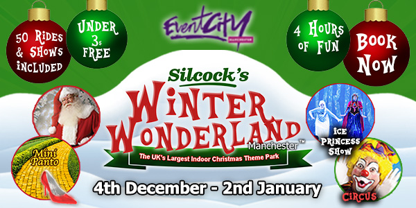 The UK’s largest indoor Christmas theme park are delighted to announce that Silcock’s Winter Wonderland Manchester (<a href="/wwmanchester/">Silcock's Winter Wonderland Manchester</a>) returns after a 4-year gap, bringing the magic of Christmas back to Manchester.

🎫 >> bit.ly/3nTjTLd