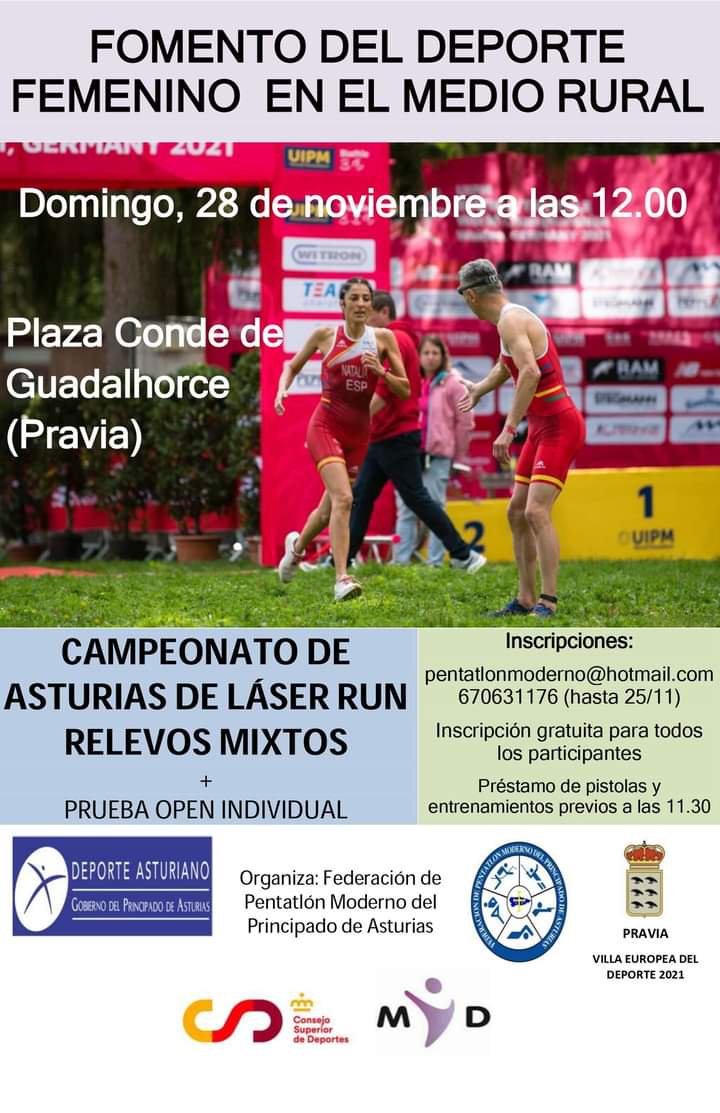 natalhie100's tweet photo. Fomento del deporte femenino en el medio Rural.
Seguimos trabajando
#DeporteMujerAsturias https://t.co/ElUzvvjOcK