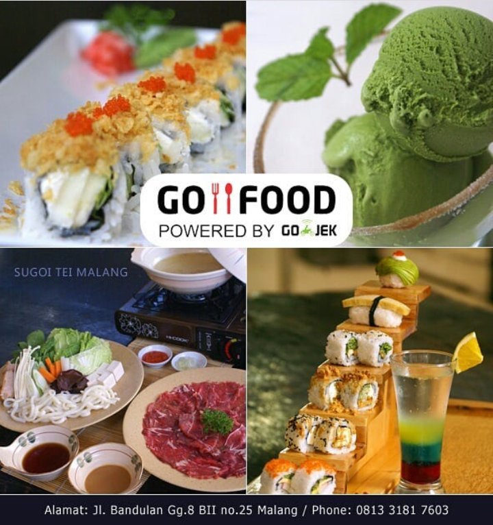 Ujan ujan langsung gasss go food Sugoi Tei Malang kuy..
#HalalFood
#sushimalang
Cindy
Gaji 25jt
Benteng Takeshi
#ramenmalang