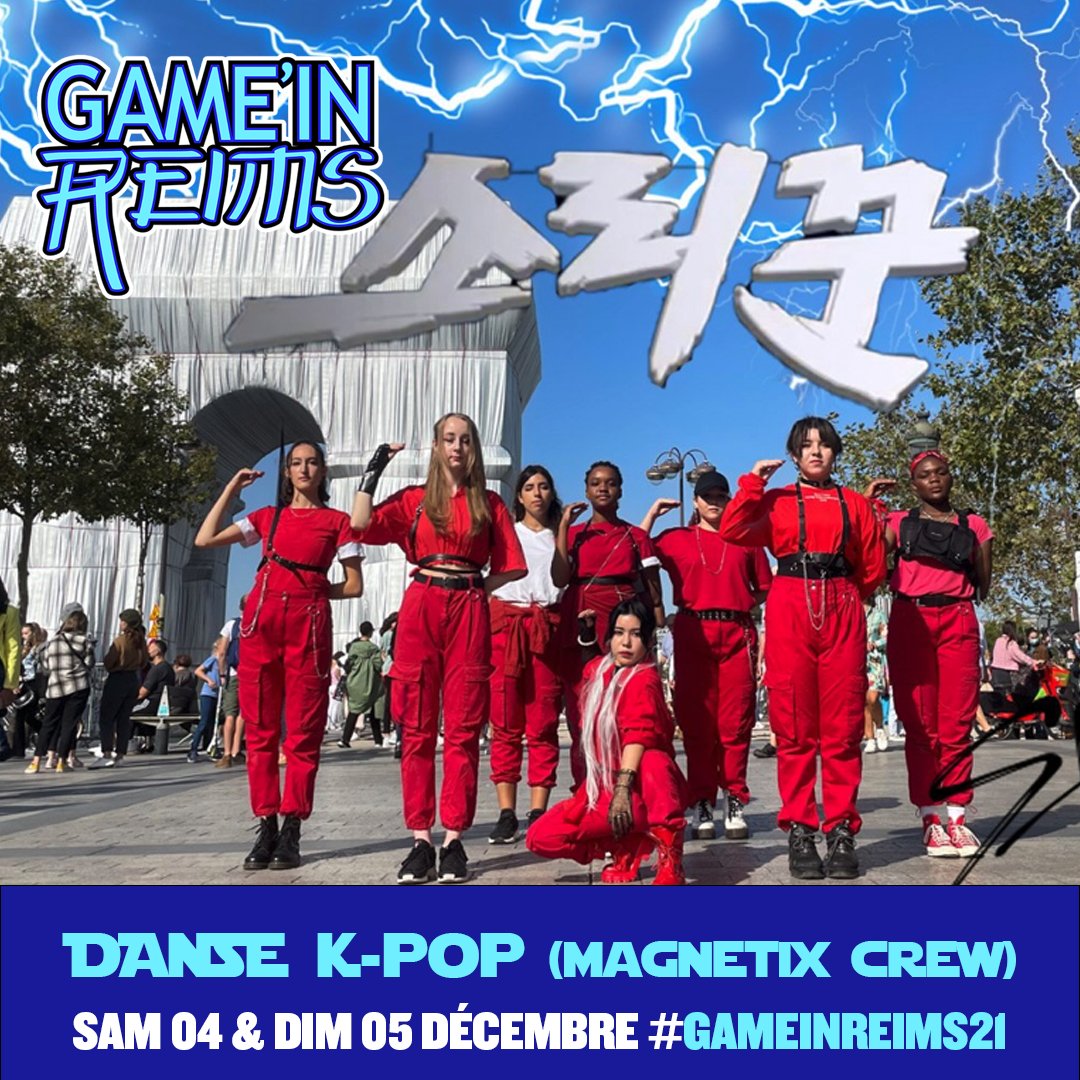 GameInReims51's tweet photo. 🙌 DANSE K-POP w/ la troupe @Magnetix_Crew
Vous aimez danser ? Ou bien seulement vous éclater ? Retrouvez les danseuses passionnées de danse k-pop pour un show multiculturel, sur la scène musicale du #GameInReims21 !
📆 SAM 04 & DIM 05 DÉCEMBRE
▶https://t.co/Oga5Cd9iaO https://t.co/d9Nrh4d0wz