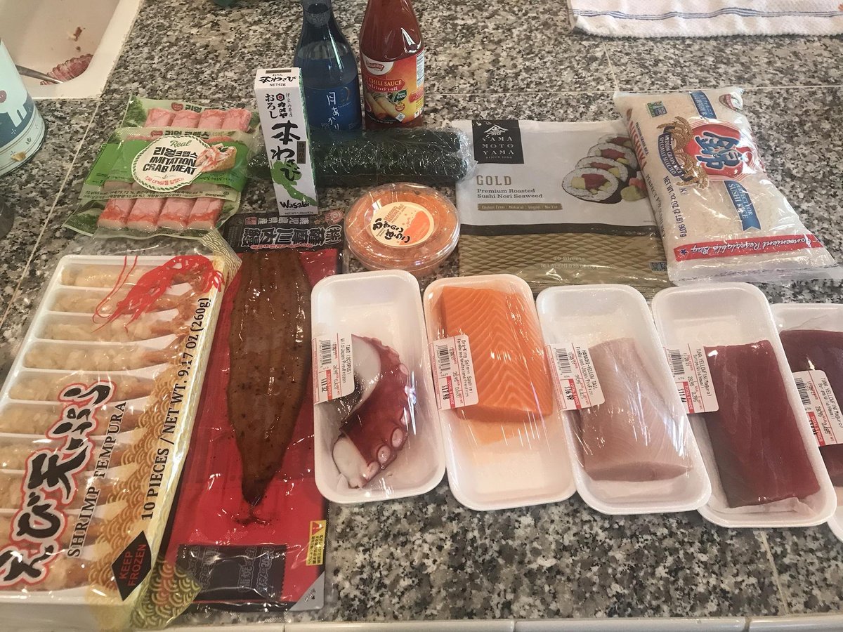 ck_txt's tweet photo. anon wastes like 200 dollars on sushi ingredients https://t.co/37ABOfj6ov