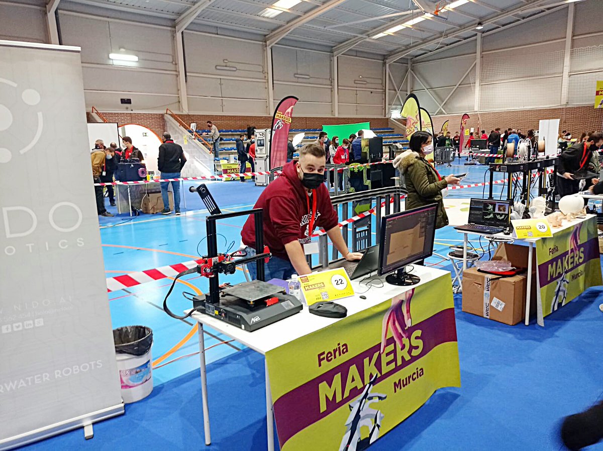 Ya comienza la #feria #makers #Murcia en #Alcantarilla