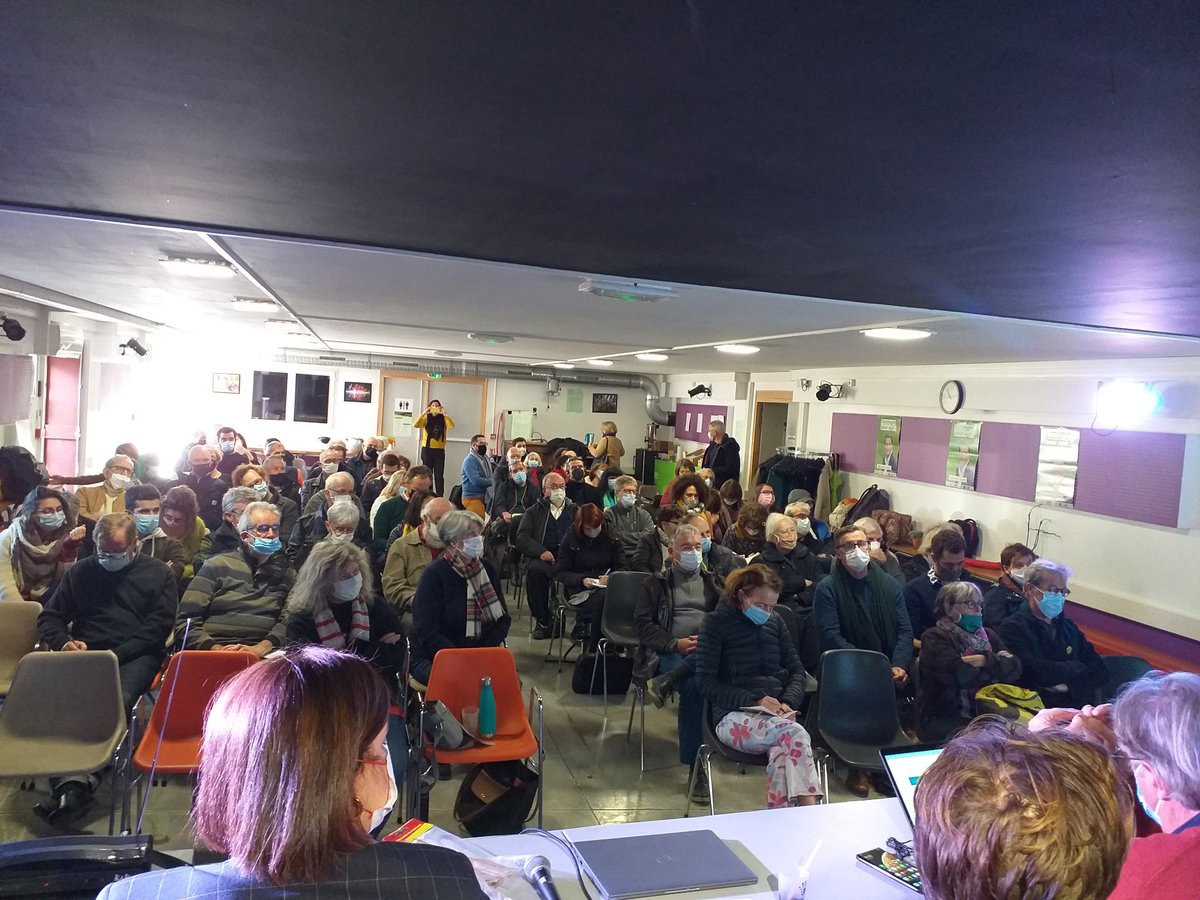 EELV_midi_py's tweet photo. Ouverture des journées d'automne du Pole écologiste d'Occitanie. Présentation du scénario @nWassociation par @PaulNeau et @ThierrySalomon https://t.co/0UPYhlU38E