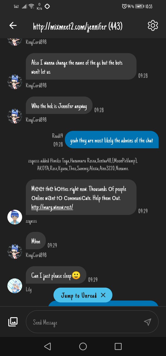HDnexus700's tweet photo. @REALITY_app_en 
Please deal with the bots. Geez, there are so heckin' many of them.
I took the time to report every single damn one of the bots I encountered. Also made sure to provide information of the suggested content of their messages in the report information. https://t.co/td8WTvcWzo