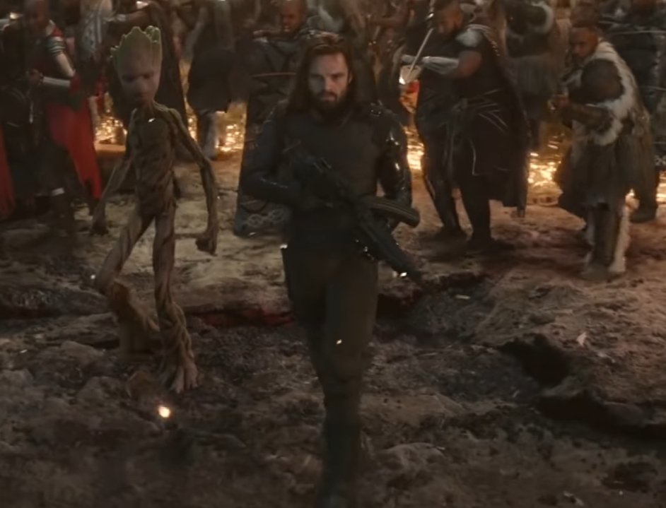 dailymcubucky's tweet photo. bucky really tied his hair in the midst of the final battle https://t.co/GWS9PM5y1E