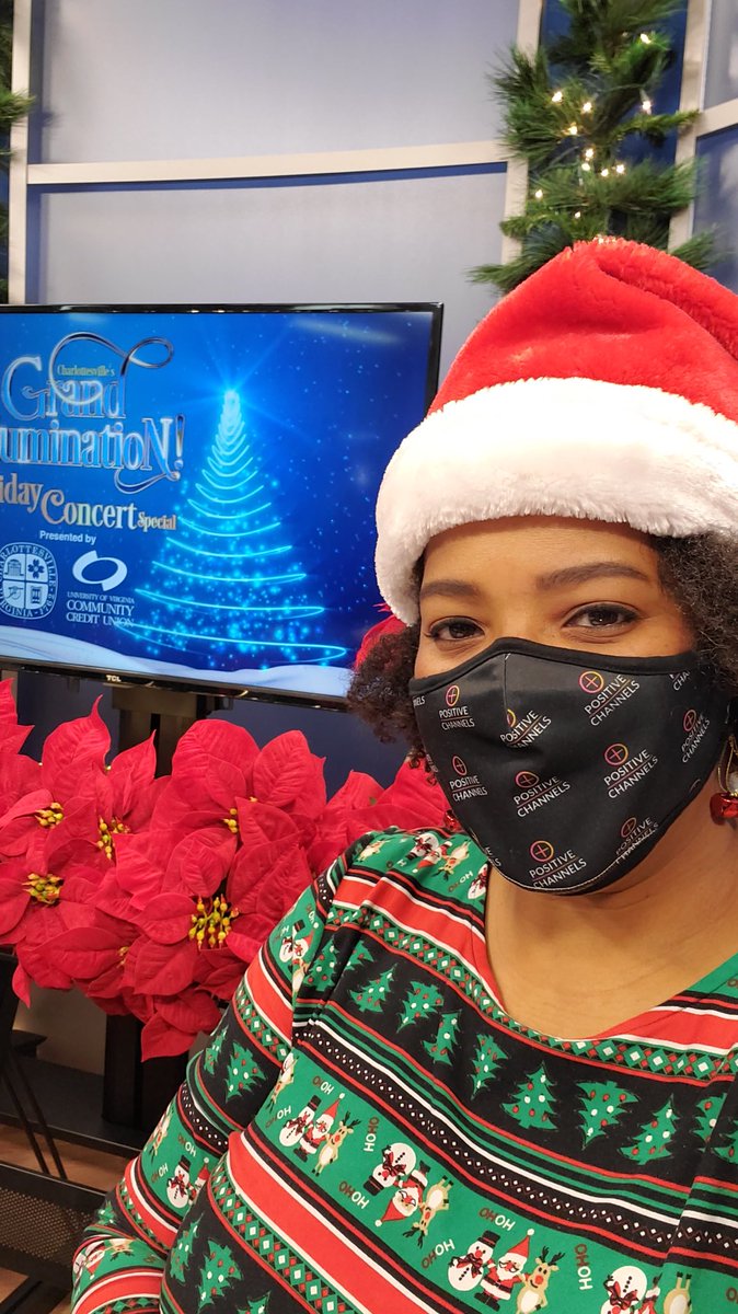 PositivChannels's tweet photo. I'll be masked 😷 up again for @cvillegrand but this time we'll be back outside @TingPavilion. Can't wait to celebrate with you and for the lighting of the tree. #GI21 https://t.co/RWsVbkV1Ks