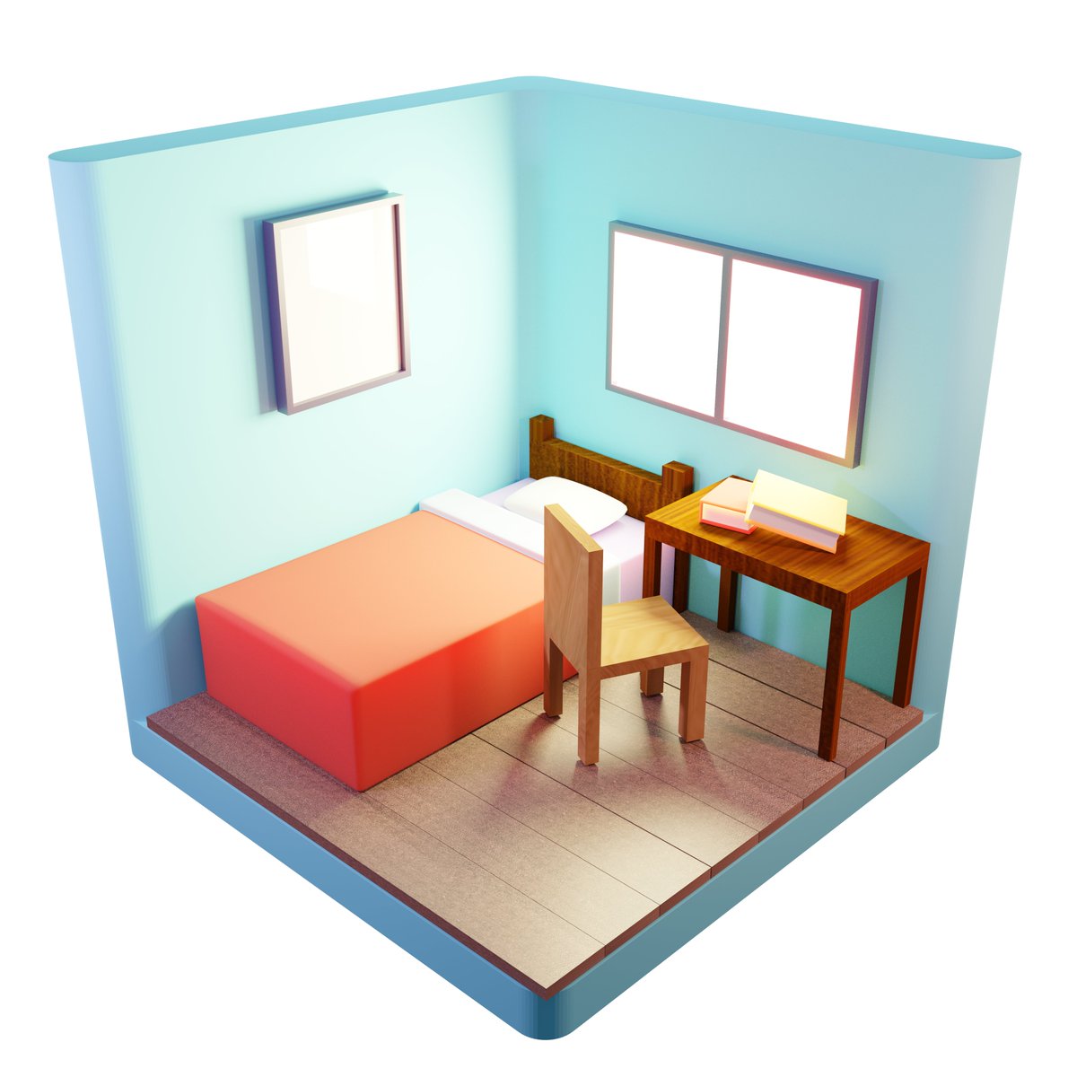 BroccoliFake's tweet photo. using blender again... https://t.co/w4VirXeBJB