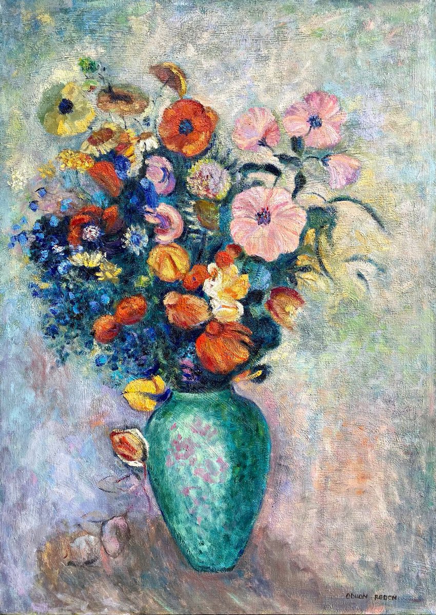 house_eclectic's tweet photo. Excited to share the latest addition to my #etsy shop: Reproduction-blue vase flowers oil painting-Odilon Redon-handmade https://t.co/WZTkGS9YE8
ART FOR SELL https://t.co/MeLlvk3t4O
