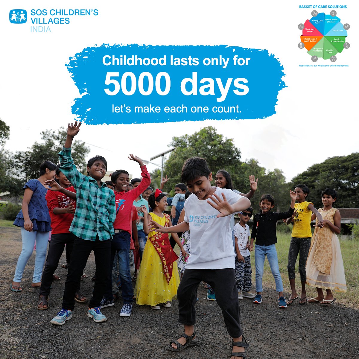 SOSVillageINDIA's tweet photo. Let kids think about the next time they get to do some masti, and not about where their next meal will come from.  

Donate by clicking the link in bio.

#SOSCVI #SOSIndia #Uplift #Empower #Childcare #Children #India #Charity #ChatpatKaGyaan #Chatpat #GyaanDegaFatfat https://t.co/sbCrzG33F6