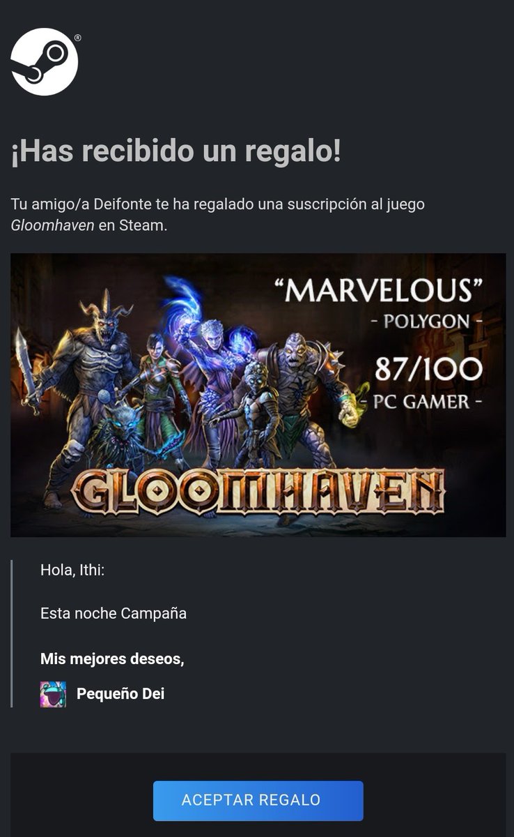 ithillienxb's tweet photo. Los buenos hamijos ๐ vaya si hubo campaรฑa, @reydeperea... Seis horas y media ๐๐menudos tryhards estamos hechos #gloomhaven #Steam #steamgifts #friendsandgames #Friendsgiving https://t.co/zjHXiy7Qr4