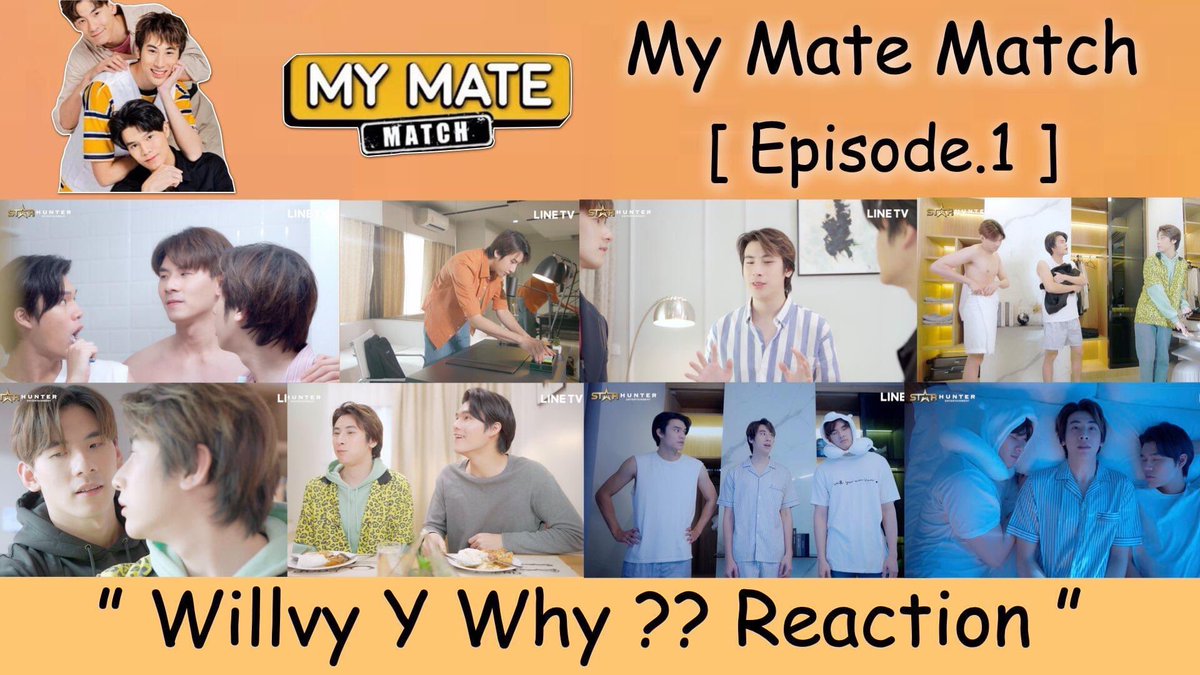 wew5599's tweet photo. * Willvy Y Why ?? Reaction *
* Reaction " My Mate Match [Ep.1] *

ดูคลิปได้ที่ link นี้เลยจ้า

https://t.co/cArzldBIRp

#Reaction
#MyMateMatch
#MyMateMatchEP1 
#โหวตให้หน่อยผมไม่ค่อยกล้าเลือก
#StarHunterEntertainment
#willvyywhy https://t.co/OEgqWZNvAR