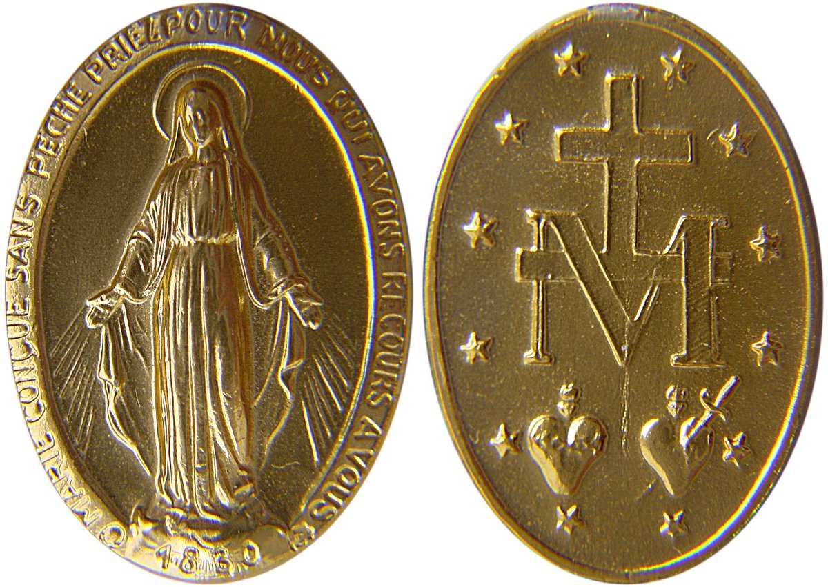 Para los devotos de la Virgen de la Medalla Milagros hoy en su día