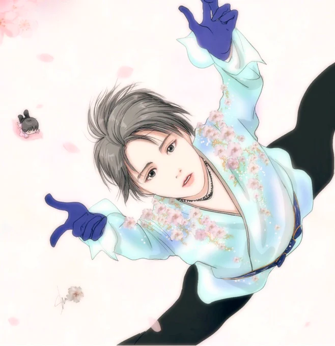 心  願 *.。.:*・゜
 #GetWellSoonYuzu 
(再掲絵🙏🏻) 